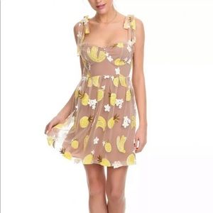 For Love and Lemons Fruit Punch mini dress L